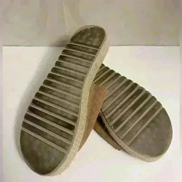 Coolway Tiri Espadrille Platform Suede Slip on Sandals Size 10 - Picture 7 of 7